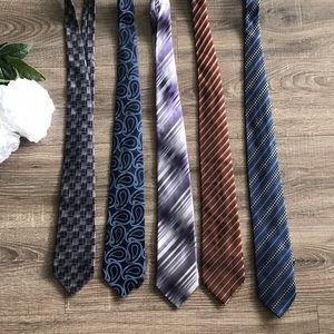 3 FOR $20 5 Ties 3 VanHeusen and 2 Geoffrey Beene